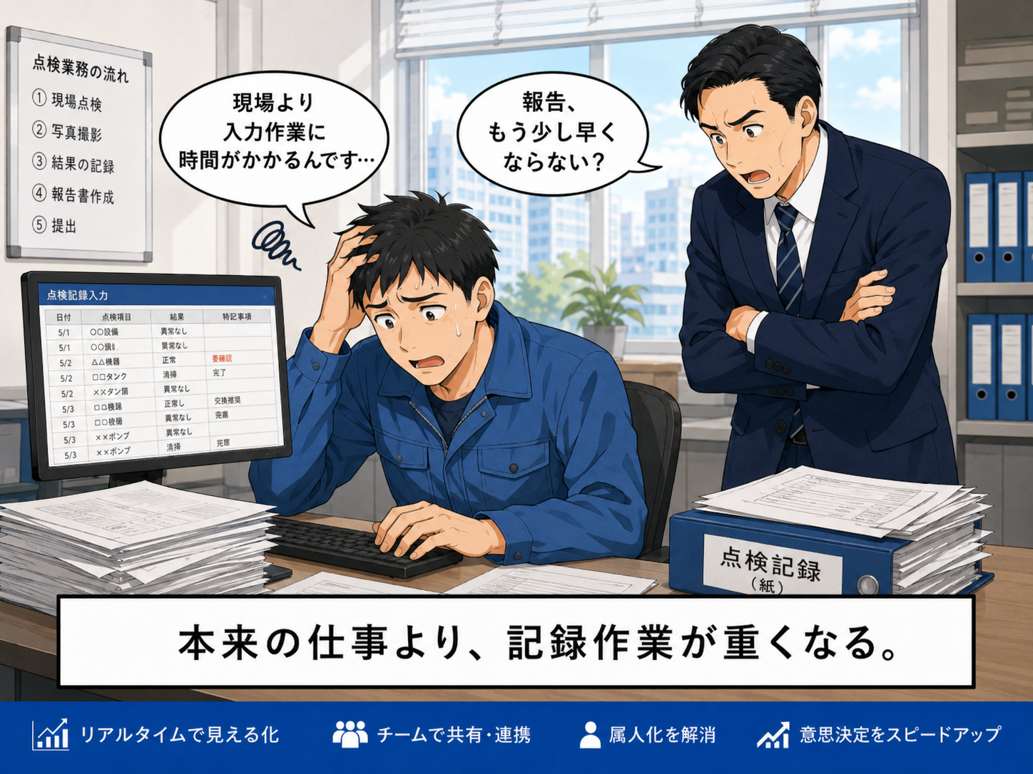 チェックリスト運用 4コマ目