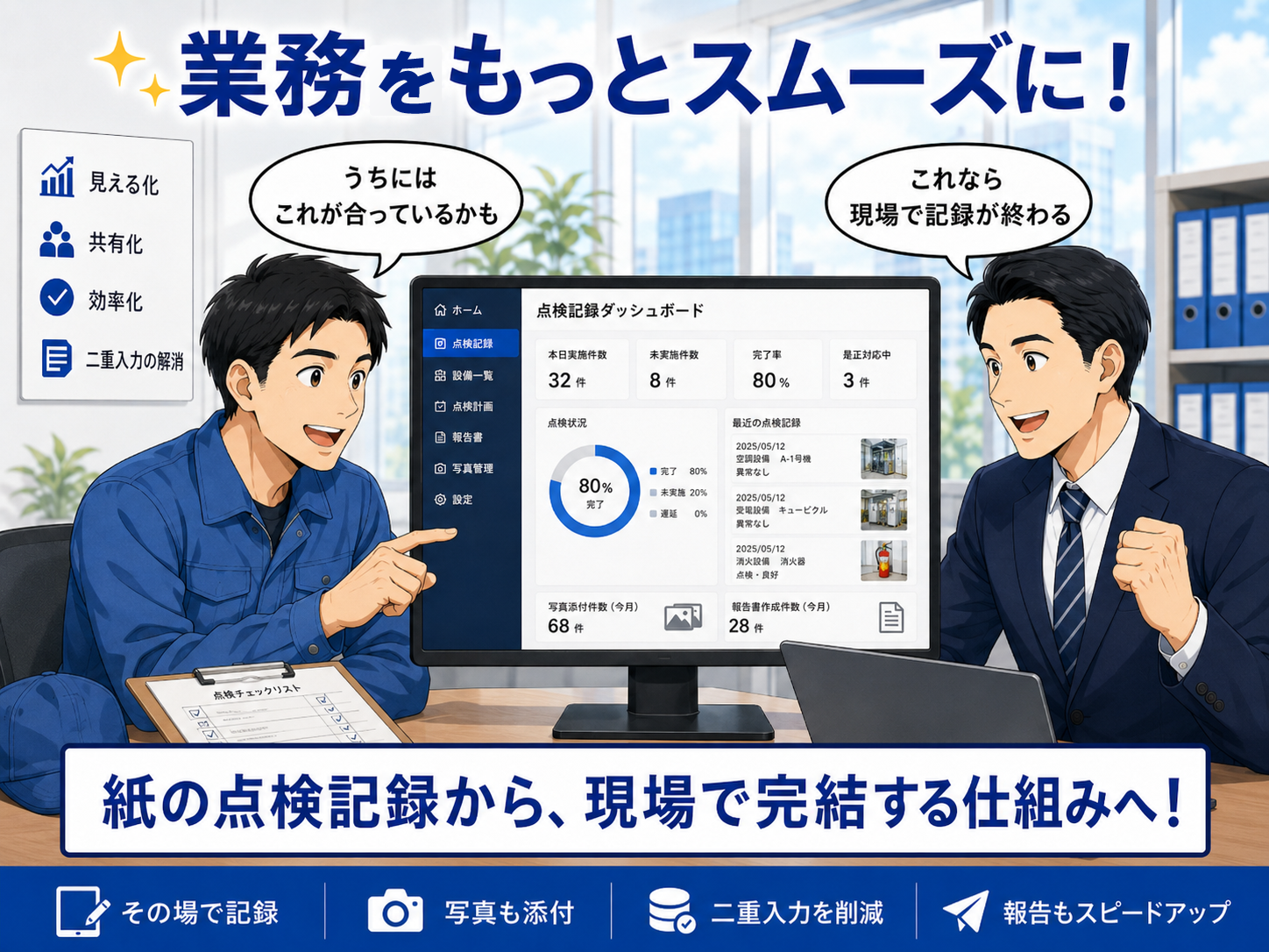 チェックリスト運用 5コマ目