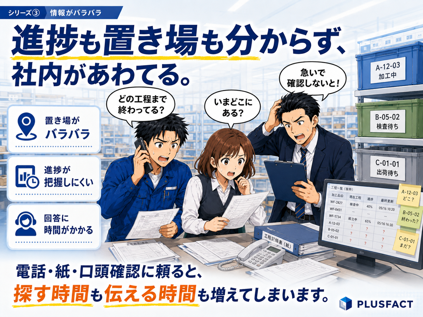 ロケーション管理 3コマ目